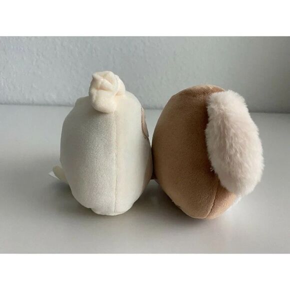 Squishmallow  Set Of 2 Brock & Delroy 4.5” Valentine’s Day 2022 Soft Plush NWT - Picture 6 of 7